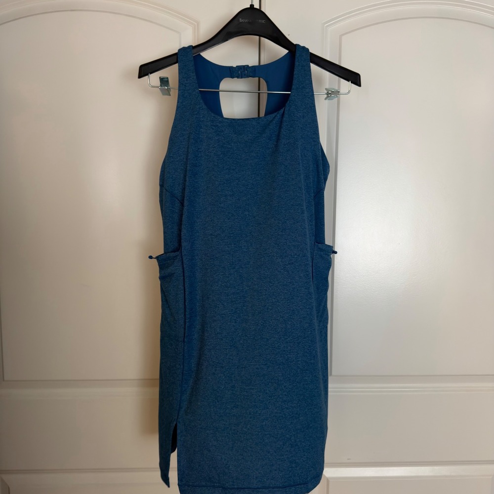Alaskan Hardgear Duluth Trading Co Blue Heathered Active Dress Pockets Size 10